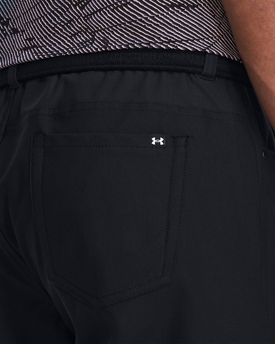 Men's UA Tour Tips 5-Pocket Pants, Black, pdpMainDesktop image number 3
